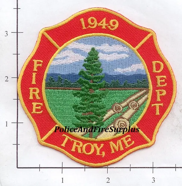 Maine - Troy Fire Dept Patch 1