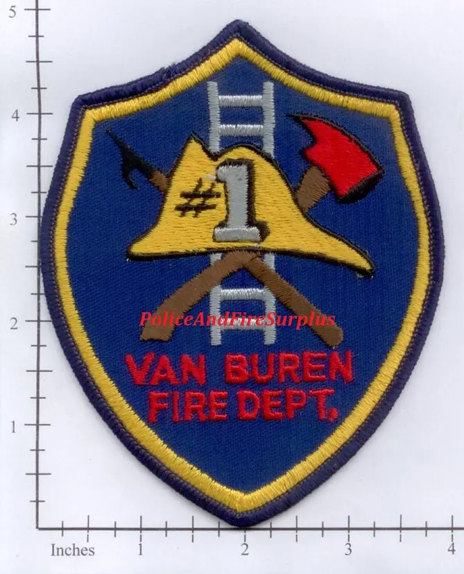 Maine - Van Buren Fire Dept Patch 1