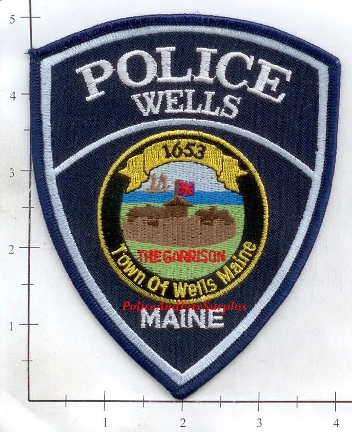 Maine - Wells Police Dept Patch 1