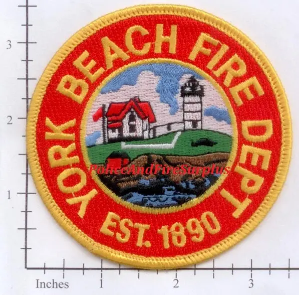 Maine - York Beach Fire Dept Patch 1