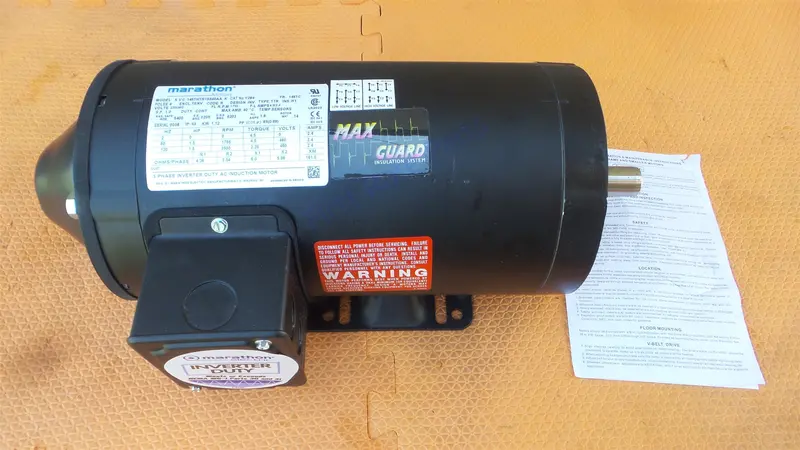 Marathon Y284 Motor 145Thtr15540 Inverter Duty Induction 1-1/2Hp 230V 460V 1