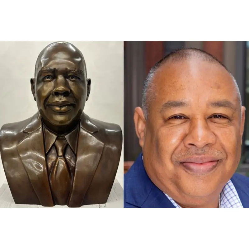 Marshall Custom Bronze Bust 2