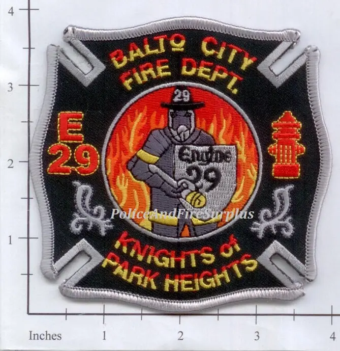 Maryland - Baltimore City Engine 29 Fire Dept Patch V1 1