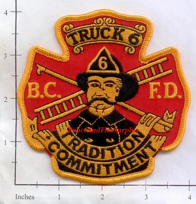 Maryland - Baltimore City Truck  6 Fire Dept Patch V2 1