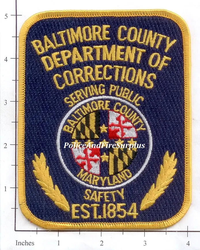 Maryland - Baltimore County Corrections Dept Patch 1