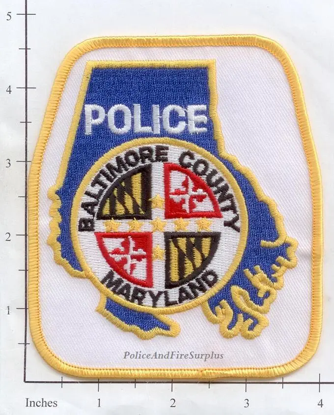 Maryland - Baltimore County Police Dept Patch V1 1