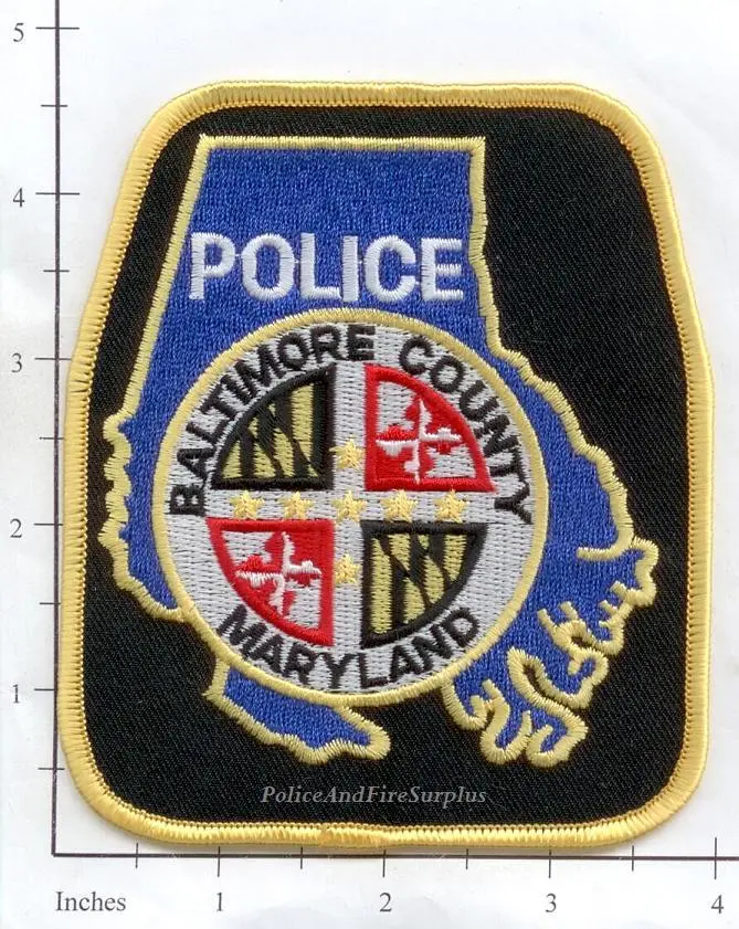 Maryland - Baltimore County Police Dept Patch V2 1