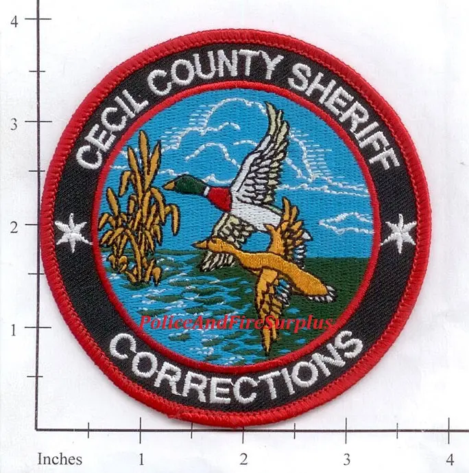 Maryland - Cecil County Sheriff Corrections Police Dept Patch 1