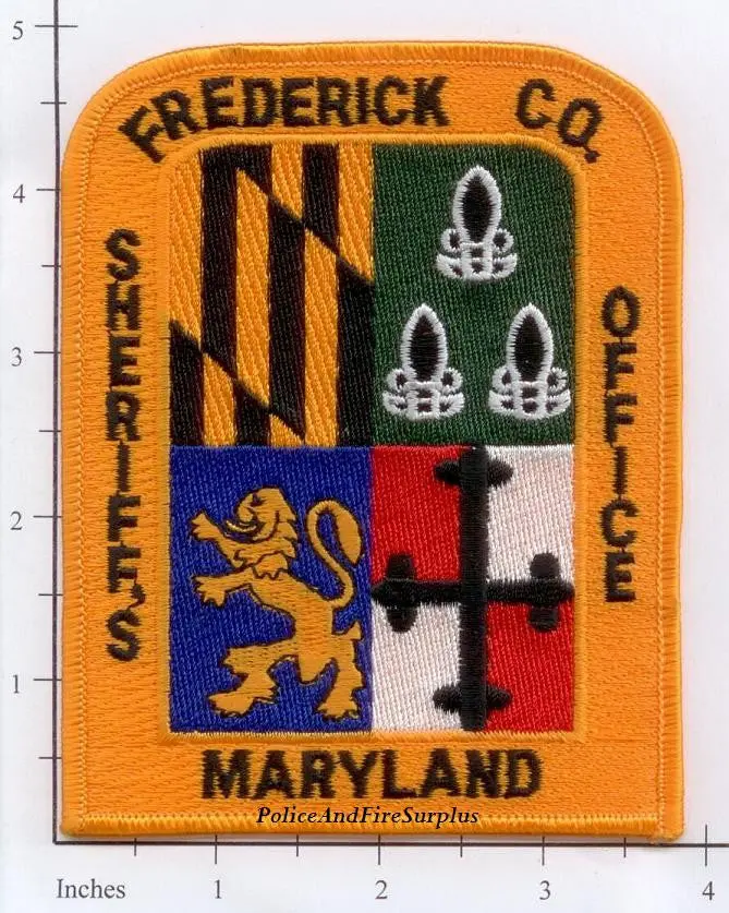 Maryland - Frederick County Sheriff Office Police Dept Patch 1