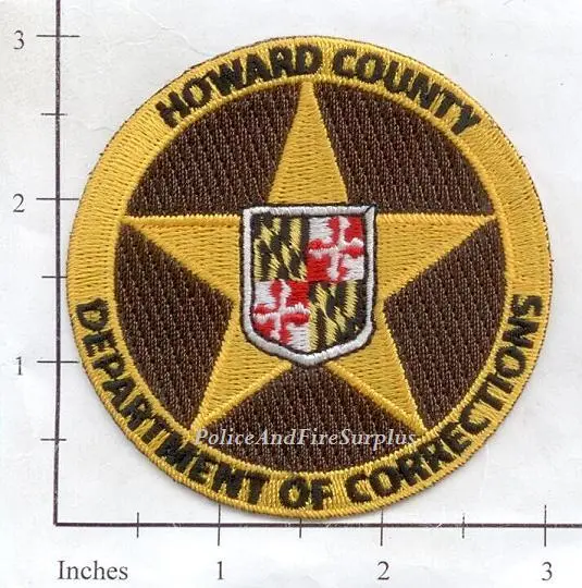 Maryland - Howard County Corrections Police Dept Patch 1