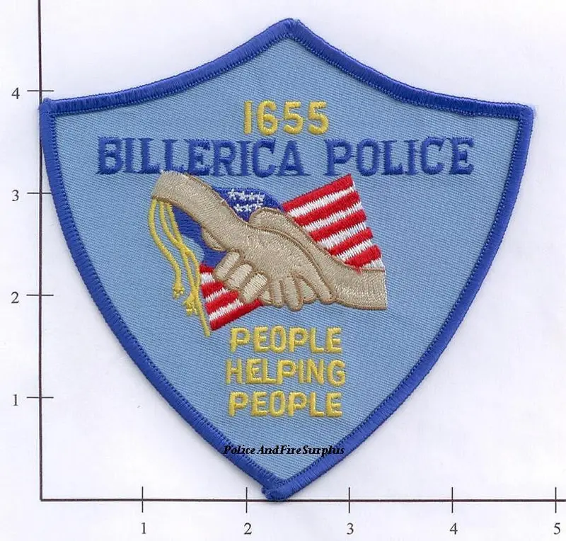 Massachusetts - Billerica Police Dept Patch 1