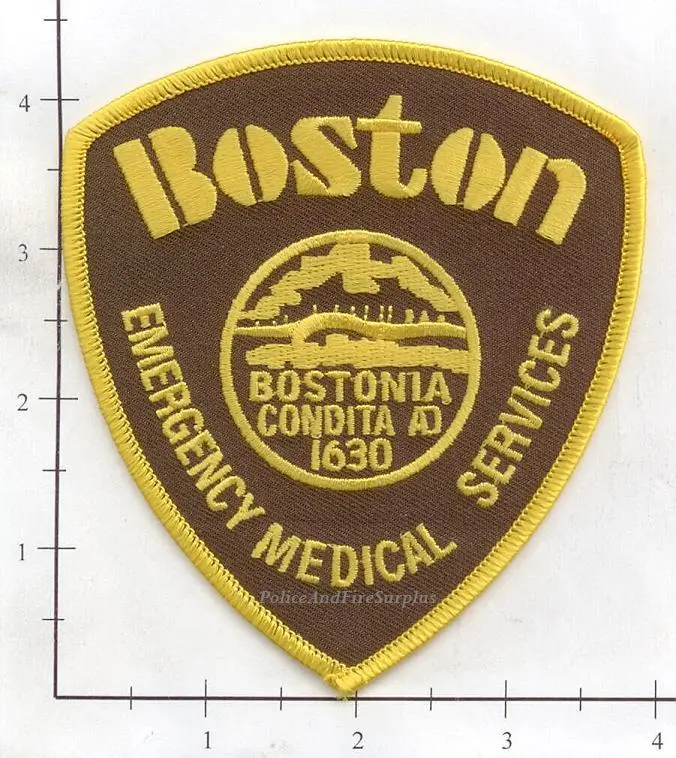 Massachusetts - Boston Fire Dept Emergency Medical Service Patch V2 1
