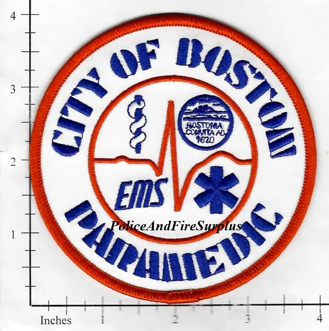 Massachusetts - Boston Fire Dept Paramedic Patch V4 1