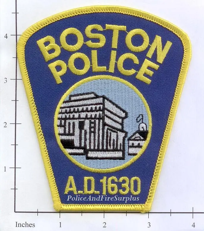 Massachusetts - Boston Police Dept Patch 1