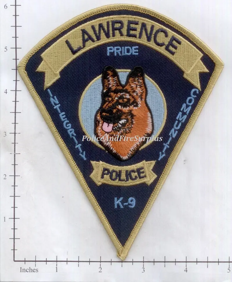 Massachusetts - Lawrence K-9 Police Dept Patch 1