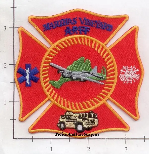 Massachusetts - Martha's Vineyard Arff Fire Dept Patch V1 1
