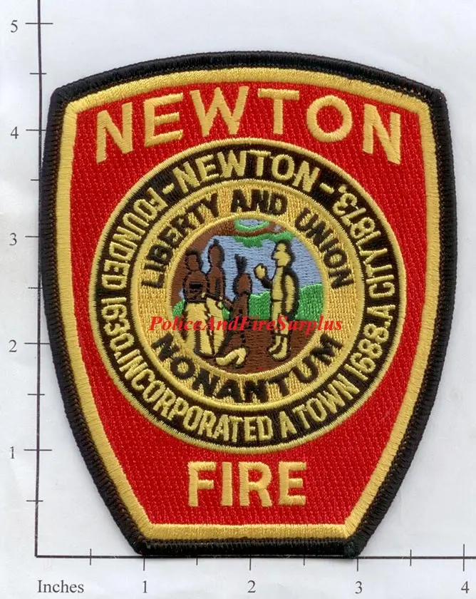 Massachusetts - Newton Fire Dept Patch 1