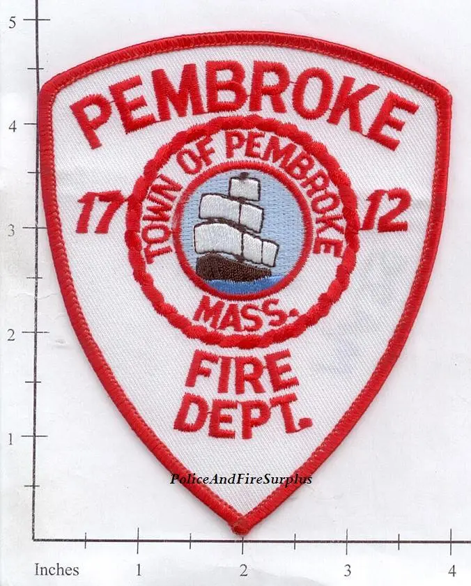 Massachusetts - Pembroke Fire Dept Fire Patch 1