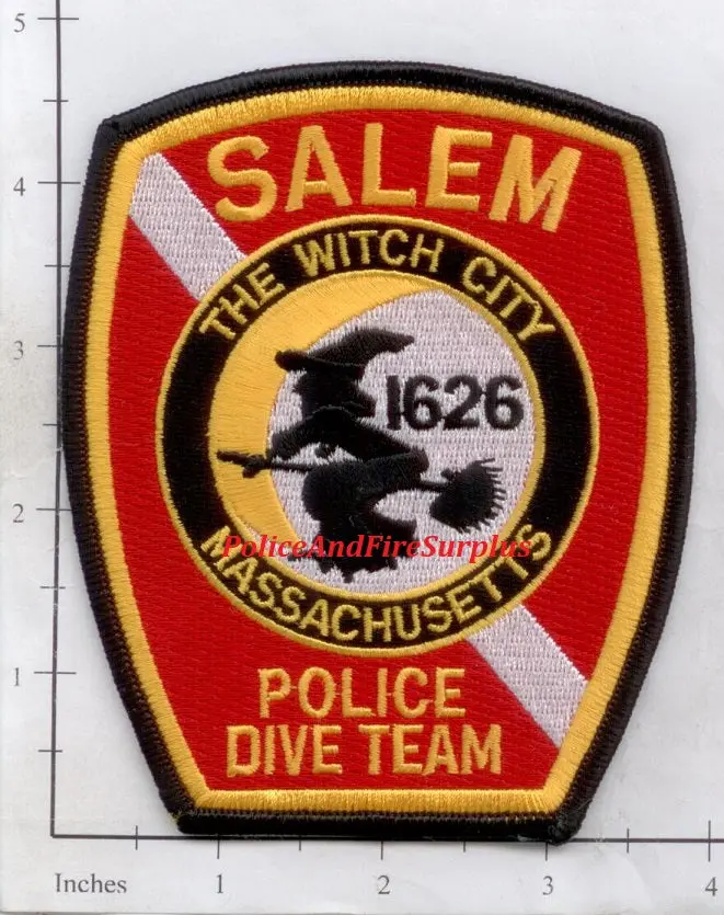 Massachusetts - Salem Police Dept Dive Team Patch 1