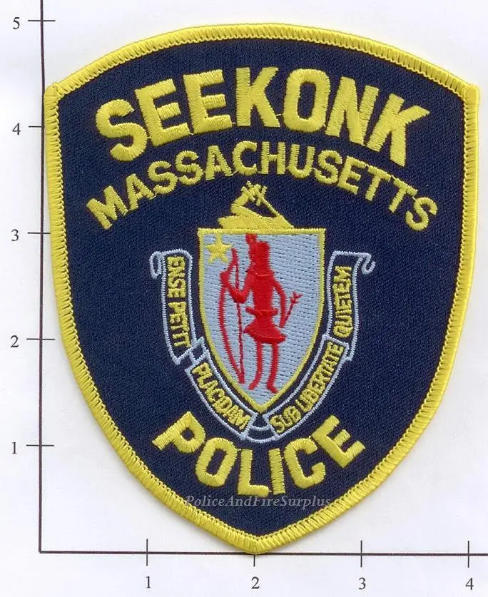Massachusetts - Seekonk Police Patch 1
