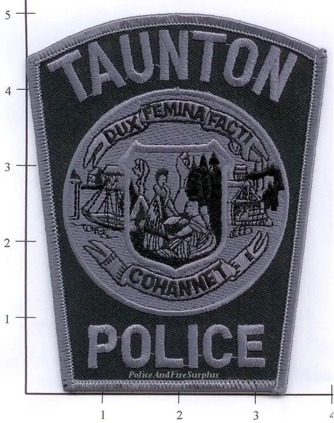 Massachusetts - Taunton Police Dept Patch V2 1