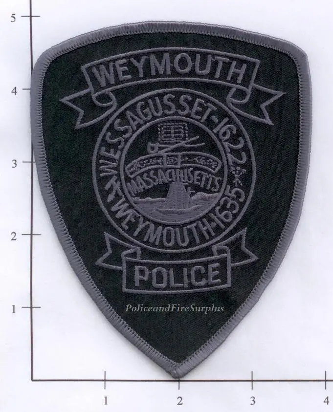 Massachusetts - Weymouth Police Dept Patch 1