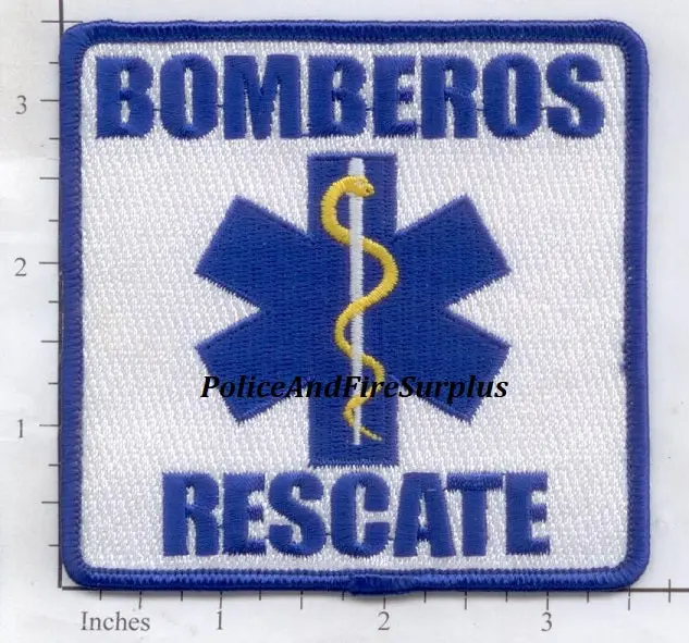 Mexico - Firefighters Rescue Patch 1