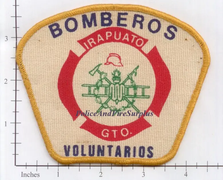 Mexico - Irapuato Volunteer Fire Dept Patch 1