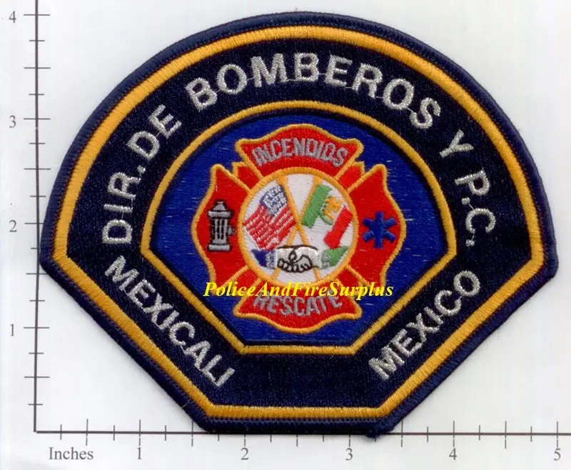 Mexico - Mexicali City Fire And Civil Protection Department Patch 1