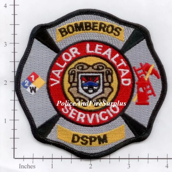 Mexico - Municipal Public Security Directorate Firefighters Patch 1