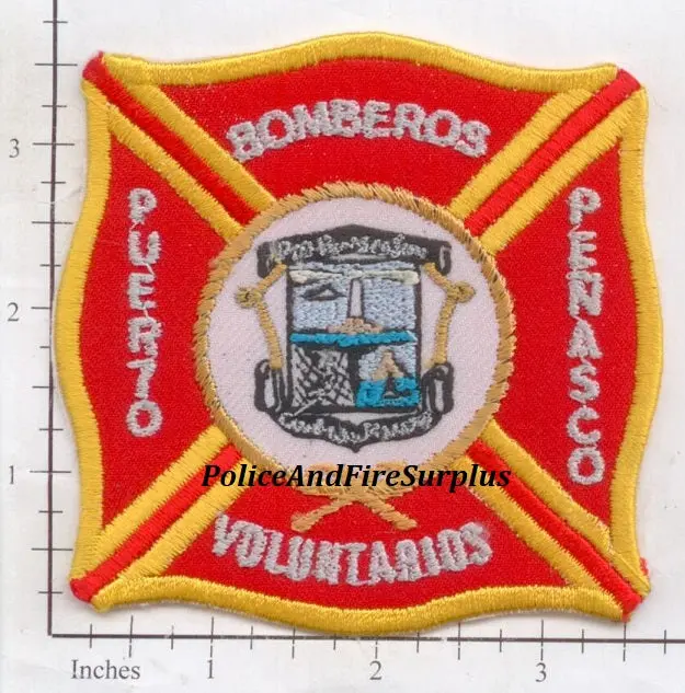 Mexico - Puerto Penasco Volunteer Firefighters Patch 1