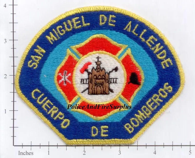 Mexico - San Miguel De Allende Cuerpo De Bomberos Patch 1