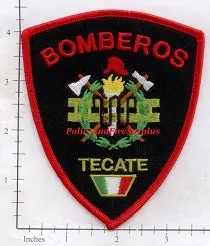Mexico - Tecate Firefighters Patch 1