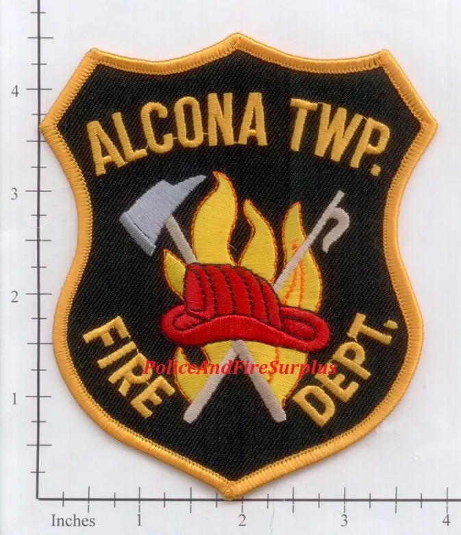 Michigan - Alcona Township Fire Dept Patch 1