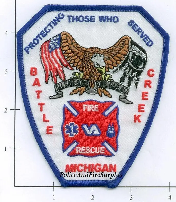 Michigan - Battle Creek Veterans Administration Fire Rescue Patch 1