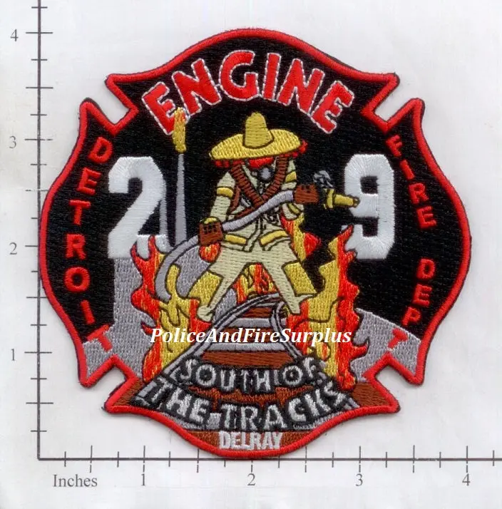 Michigan - Detroit Engine 29 Fire Dept Patch 1