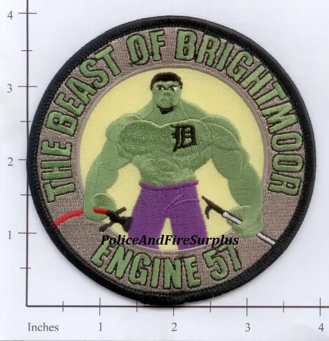 Michigan - Detroit Engine 57 Fire Dept Patch 1