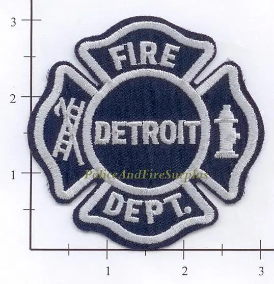 Michigan - Detroit Fire Dept Patch V1 1