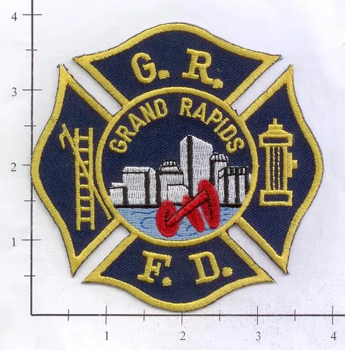Michigan - Grand Rapids Fire Dept Patch V1 1