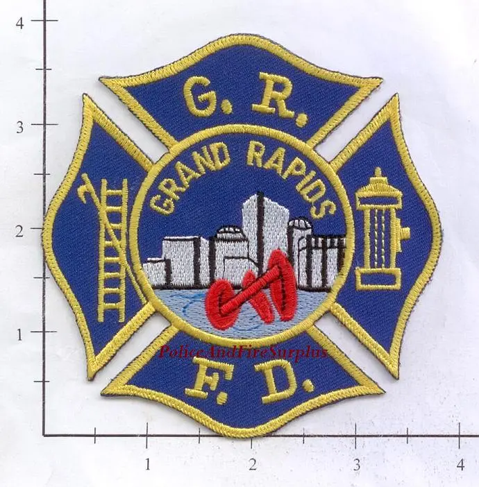 Michigan - Grand Rapids Fire Dept Patch V2 1