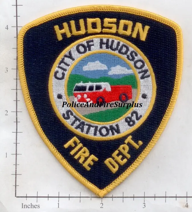 Michigan - Hudson Station 82 Fire Dept Patch 1