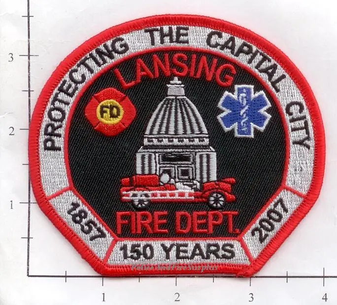 Michigan - Lansing Fire Dept Patch V2 1