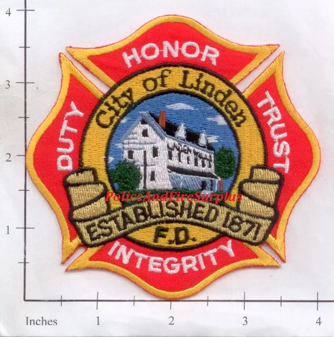 Michigan - Linden Fire Dept Patch 1