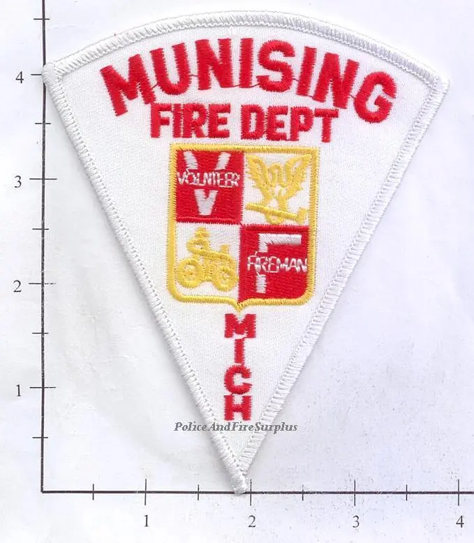 Michigan - Munising Fire Dept Patch 1