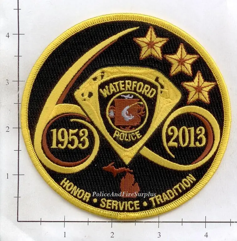 Michigan - Waterford Mi Police Dept Patch 1