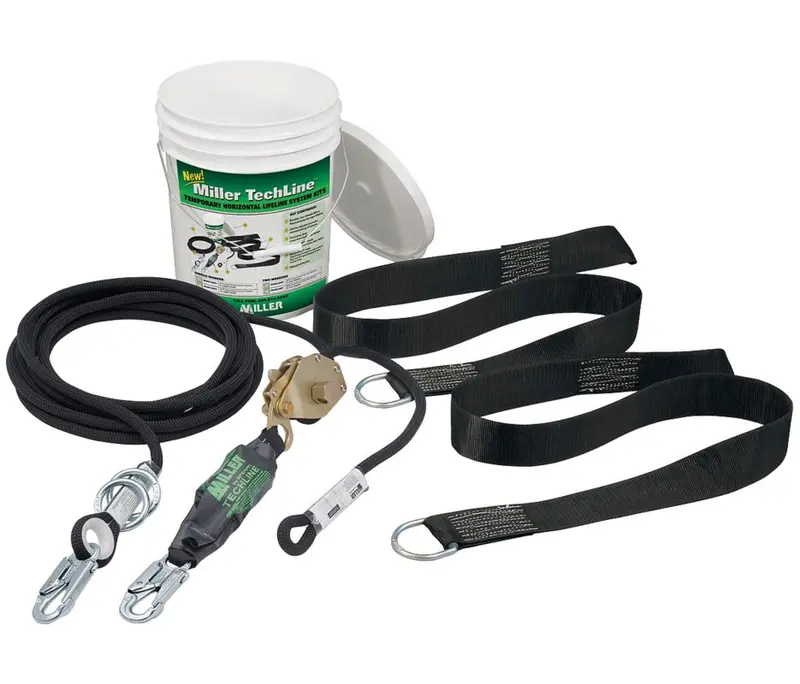 Miller By Honeywell Hllr2-Z7/30Ft Horizontal Lifeline Temp 30Ft 2 Workers Fall 1