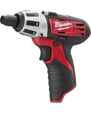 Milwaukee M12 Cordless 1/4'' Hex Screwdriver: Mlw2401-20 1