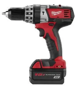 Milwaukee M18 Cordless Hammer Drill Driver Kit: Mlw2602-22 1