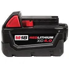 Milwaukee M18 - Xc4.0 Redlithium Battery: Mlw48-11-1840 1
