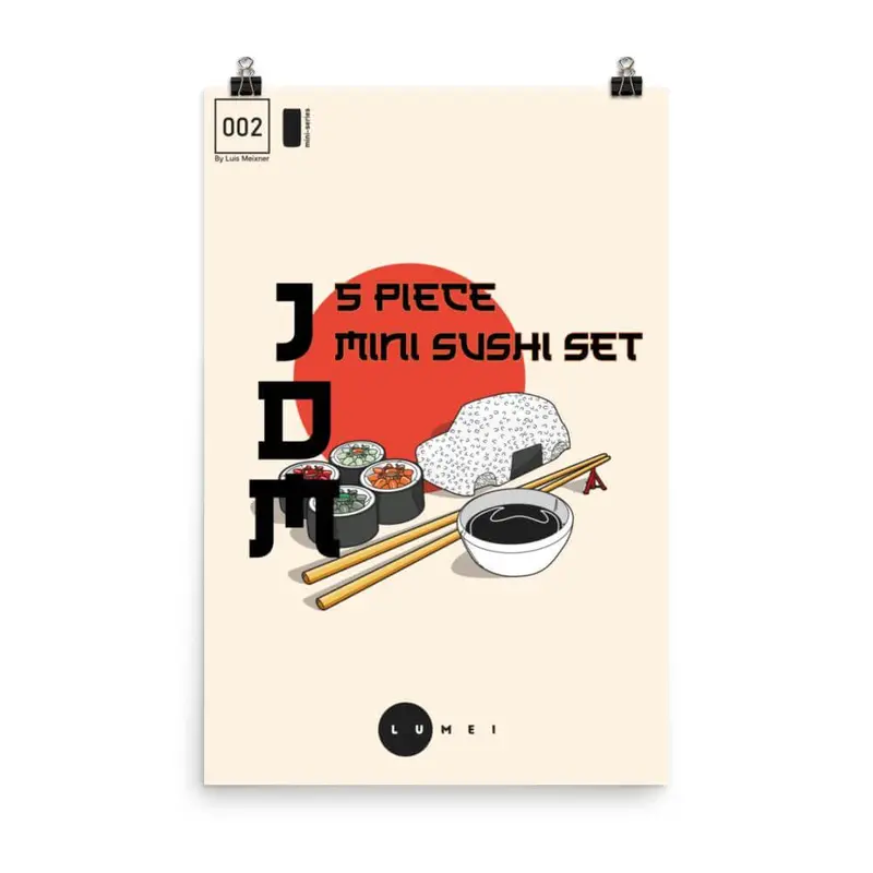 Mini Sushi Set - Poster 2